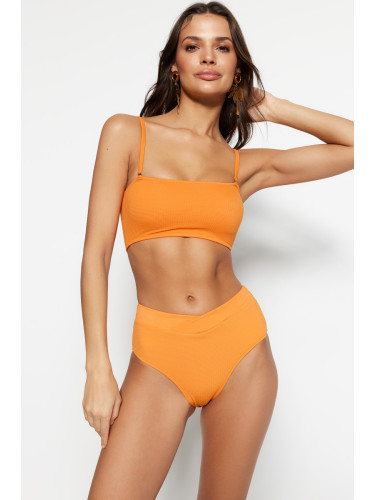 Дамски бански горнище Trendyol Textured