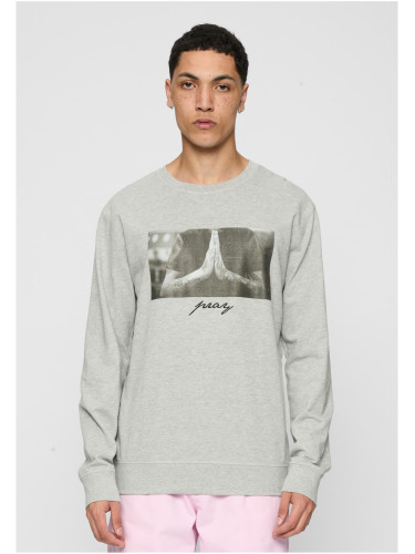 Pray Crewneck Grey