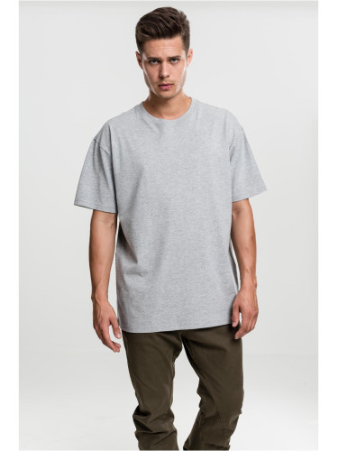 Heavy oversized t-shirt in grey color