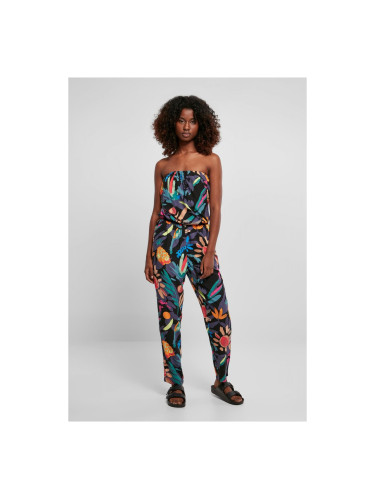 Women's jumpsuit made of viscose Bandeau blackfruit