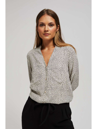 Marisse Polka-Dot Shirt
