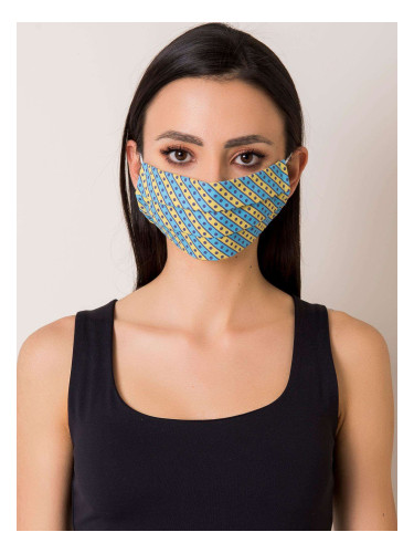 Reusable mask with color print