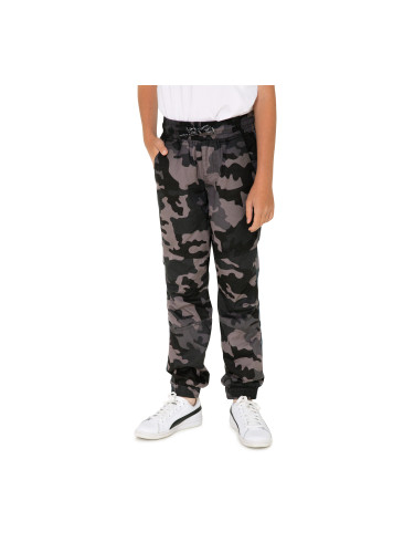 Dark grey camouflage pants for boys SAM 73