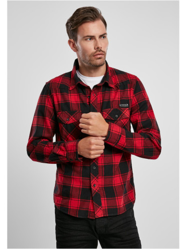 Plaid shirt red/black