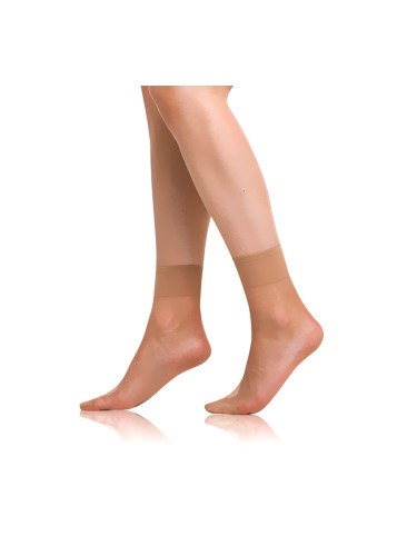 Bellinda 
DIE PASST SOCKS 20 DEN - Women's tights matte socks - almond