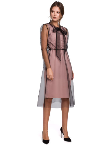 Дамска рокля Makover Tulle Detailed