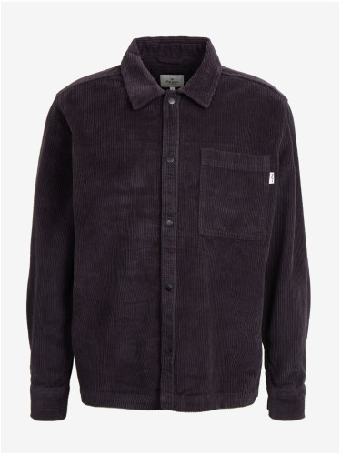 Men's Black Corduroy Shirt Pepe Jeans Ethan - Men's