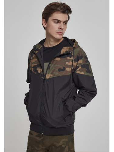 Arrow Windrunner blk/woodcamo pattern