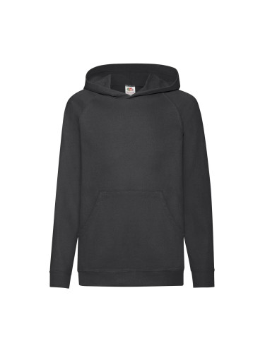 Black Children's Fruit of the Loom Hoodie