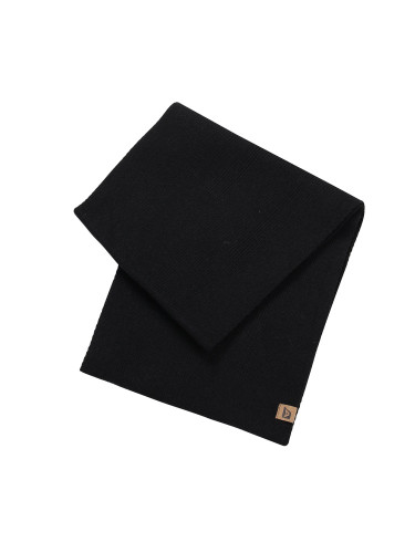 Knitted round scarf ALPINE PRO EUKENE black