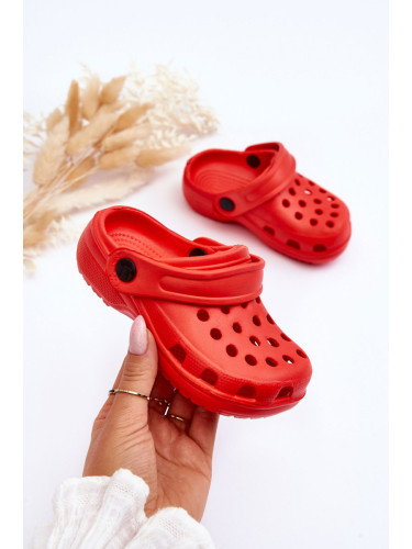 Детски дунапренени крокс червени