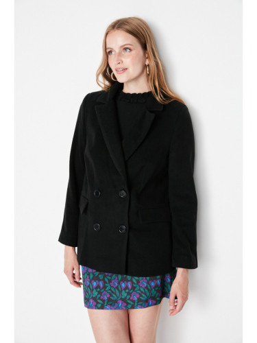 Trendyol Black Woven Blazer Jacket