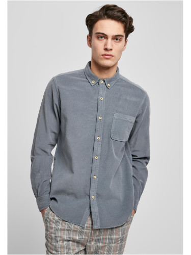 Corduroy shirt dust blue