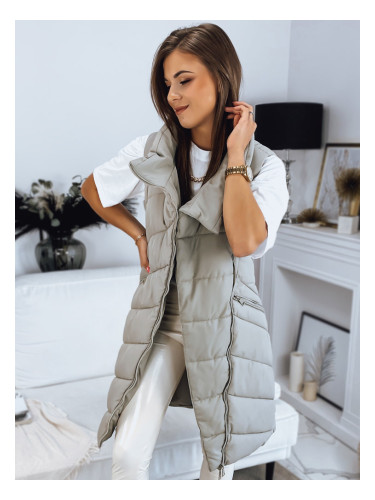 Ватирана дамска жилетка SERKIS зелена Dstreet