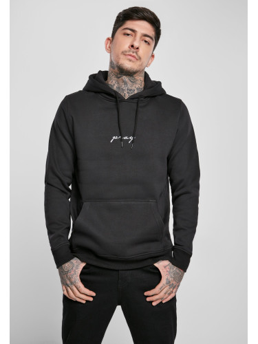 Pray EMB Hoody Black