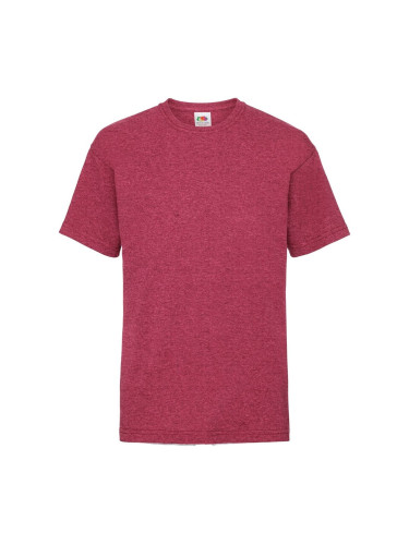 Red Fruit of the Loom Cotton T-shirt
