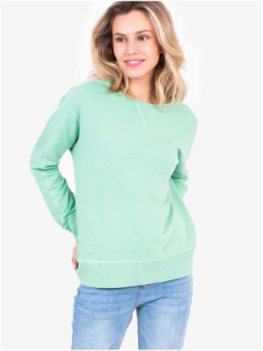 Light Green Women's Basic Sweatshirt Brakeburn