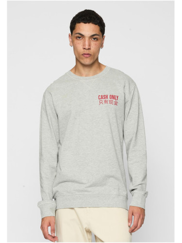 Cash Only Crewneck Grey