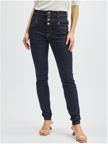 Orsay Dark Blue Women Skinny Fit Jeans - Women