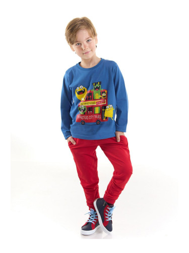 Denokids Monster Tours Boys T-shirt Trousers Set