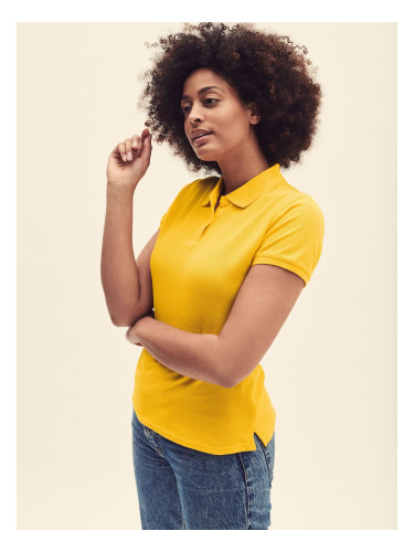 Yellow Polo Fruit of the Loom