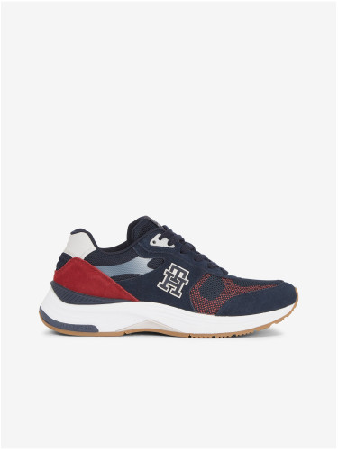 Red and Blue Mens Sneakers Tommy Hilfiger - Men