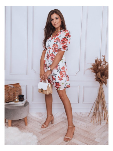 Рокля CLARIE II бяла Dstreet