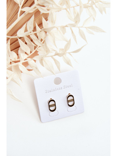 Овални обеци Glam Chic