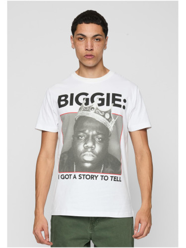 White T-shirt Biggie Crown