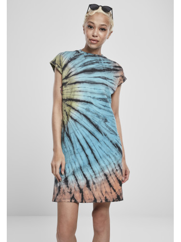 Women's dress with tie in black