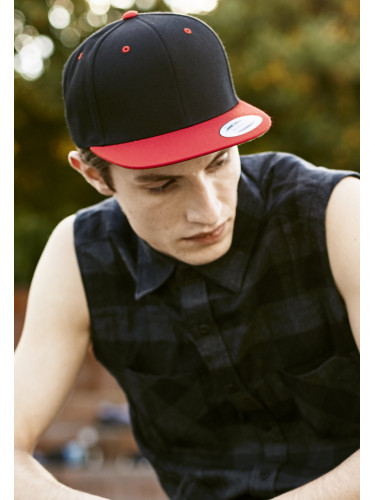 Classic Snapback 2-Tone blk/red