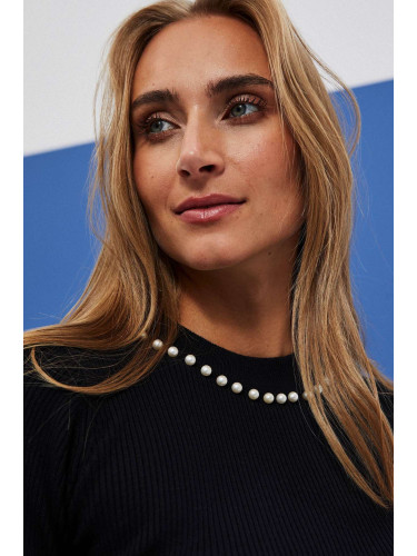 Дамски пуловер. Moodo Black