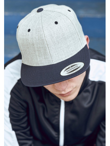 Classic Snapback 2-Tone heather/navy