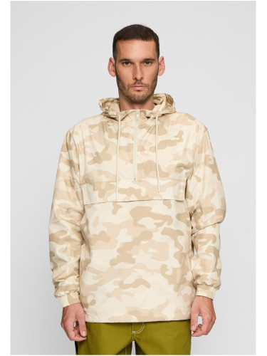 Camo Pull Over Windbreaker sandcamo