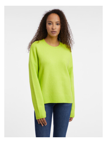 Orsay Neon Green Ladies Sweater - Women