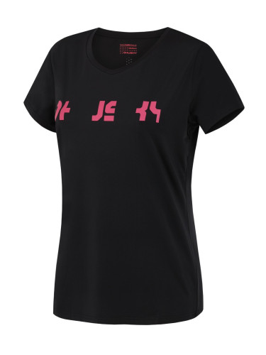 Women's functional T-shirt HUSKY Thaw L black