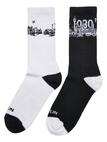 Socks Major City 030 2-Pack Black/White