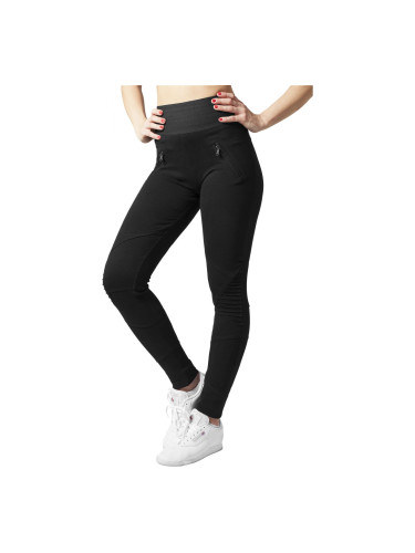 Women's High Waisted Leggings Interlock blk/blk