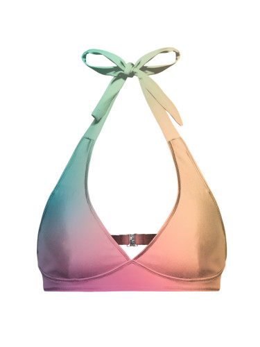 Aloha From Deer Woman's Colorful Ombre Halter Neck Bikini Top BTH AFD199