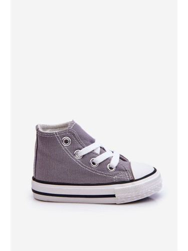 Boto Детски високи кецове Grey Filemon