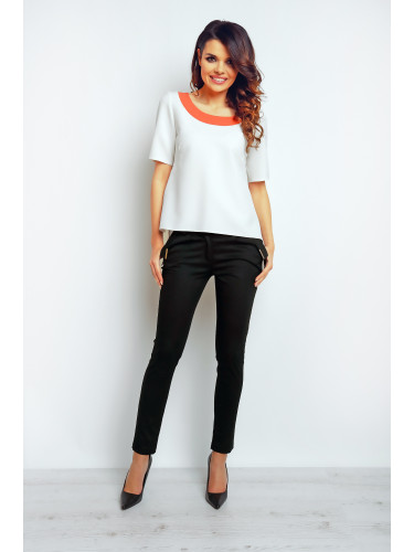 Infinite You Woman's Blouse M083 Ecru