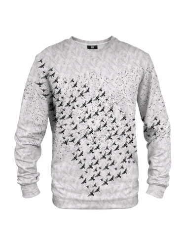 Мъжки суичър Mr. GUGU & Miss GO Mr._GUGU_&_Miss_GO_Sweater_S-PC086_White