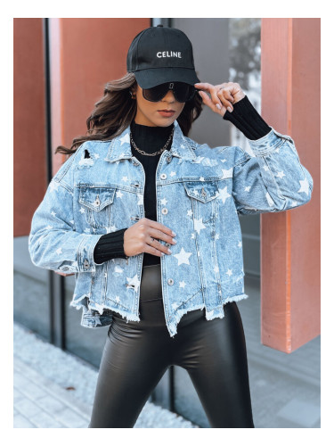 Kurtka damska jeansowa DOLLA niebieska Dstreet