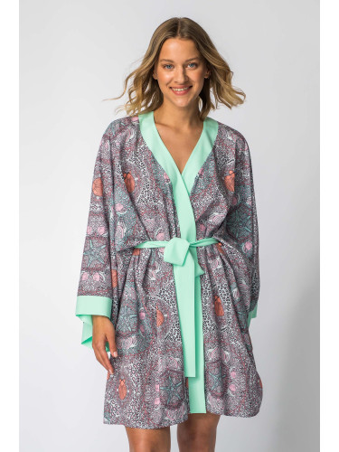 LaLupa Woman's Cover Up Kimono LA107