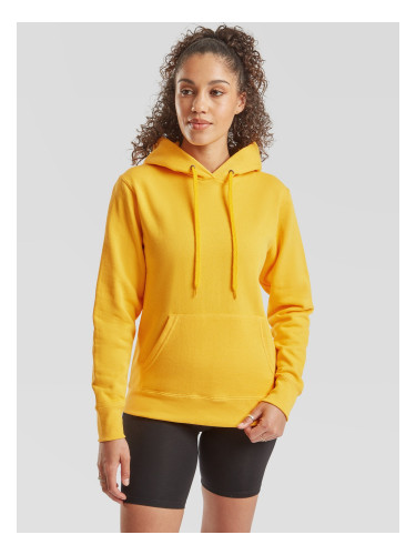 Żółta Błękitna bluza z kapturem Hooded Sweat Fruit of the Loom
