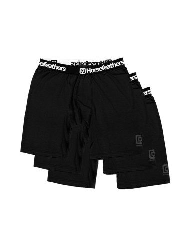 3PACK Men's Boxer Shorts Horsefeathers Dynasty long (AM195A)