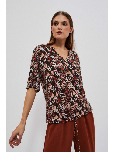 Marisse Women's Shirt L-Ko-4033 D.Oak