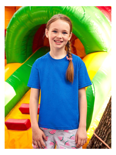 Blue T-shirt Kids Original Fruit of the Loom