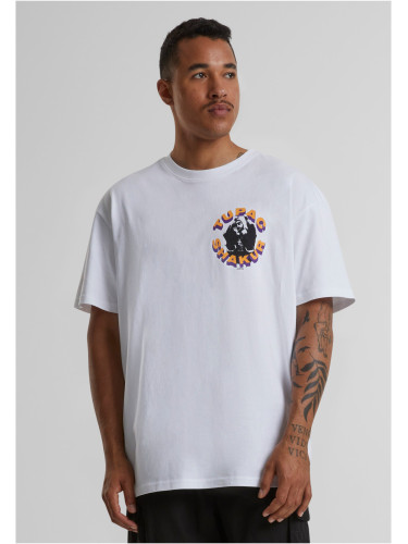 2Pac Toss it up Oversize Tee White