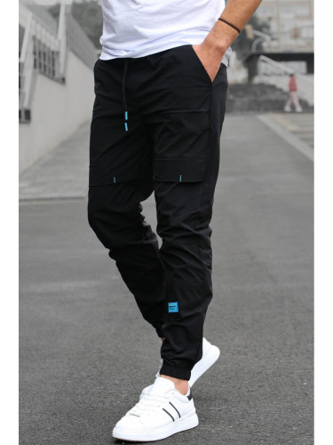 Madmext Basic Black Tracksuit 5412